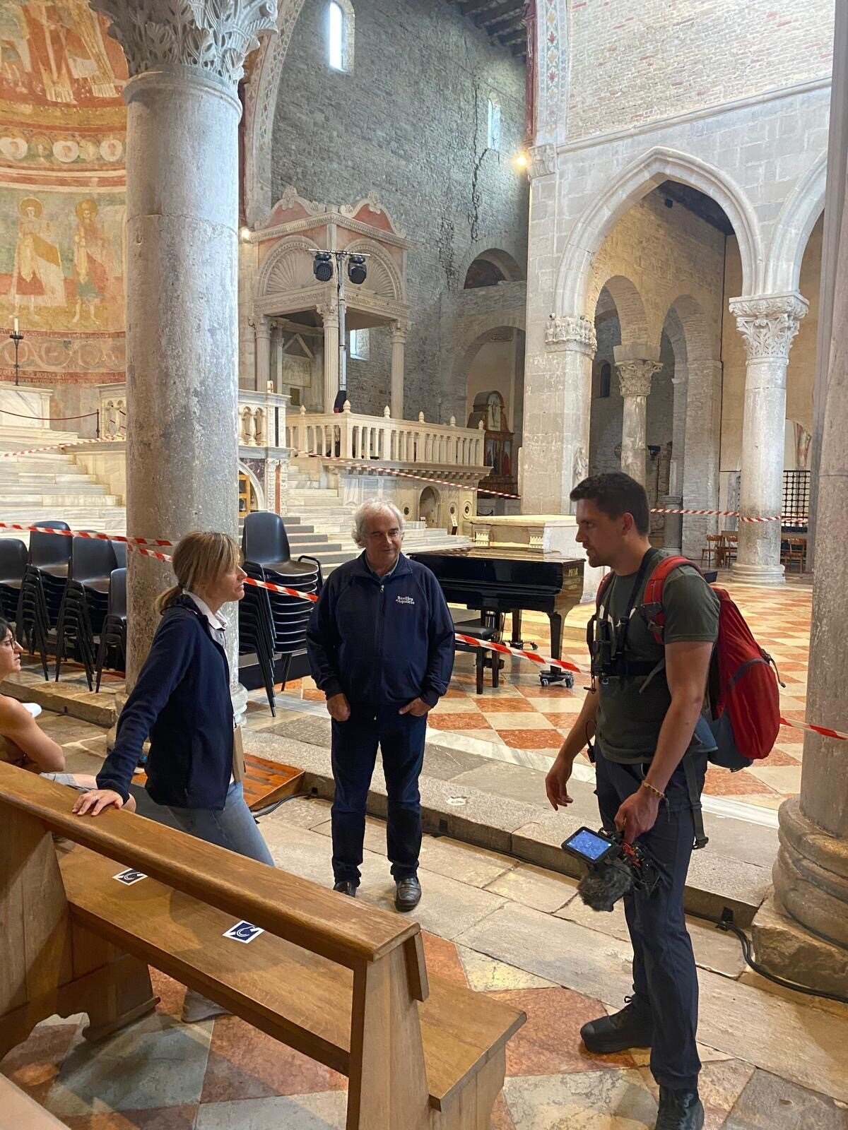 EGTC GO meets MangoMilk production for a documentary on peace in Europe