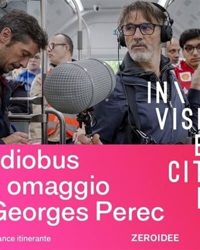 In/Visible Cities 2025: Audiobus, a tribute to Georges Perec