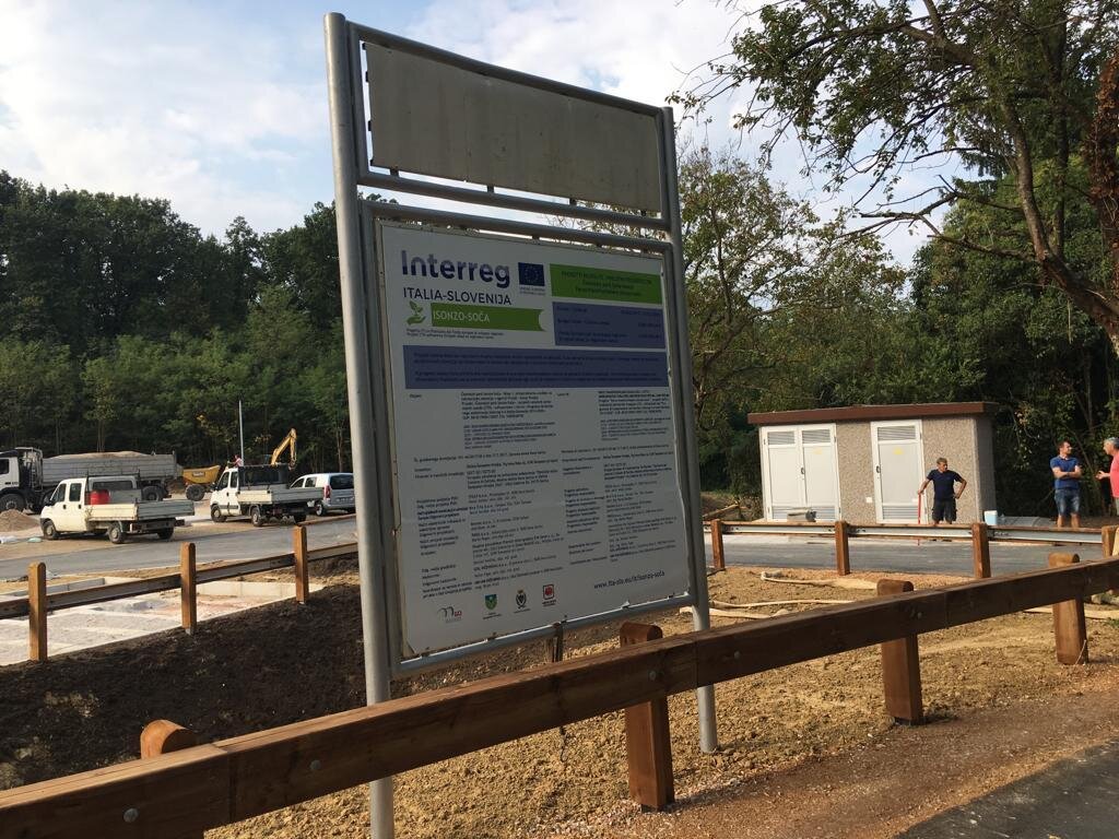 Inaguration of the recreational area in Vrtojba: Isonzo-Soča Project - 7/11/2019