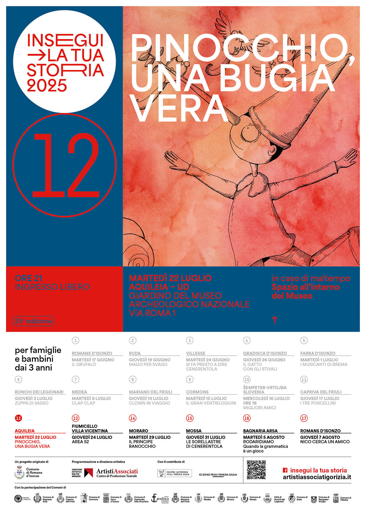 Insegui la tua storia 2025: "Pinocchio, una bugia vera"