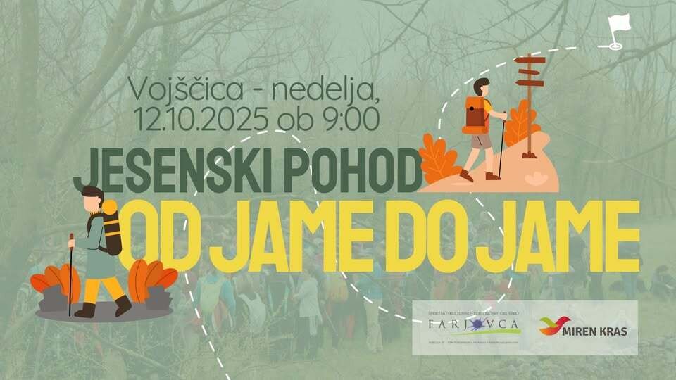Jesenski pohod: Od jame do jame