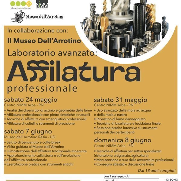  Advanced workshop: Sharpening - Grinder\'s Museum