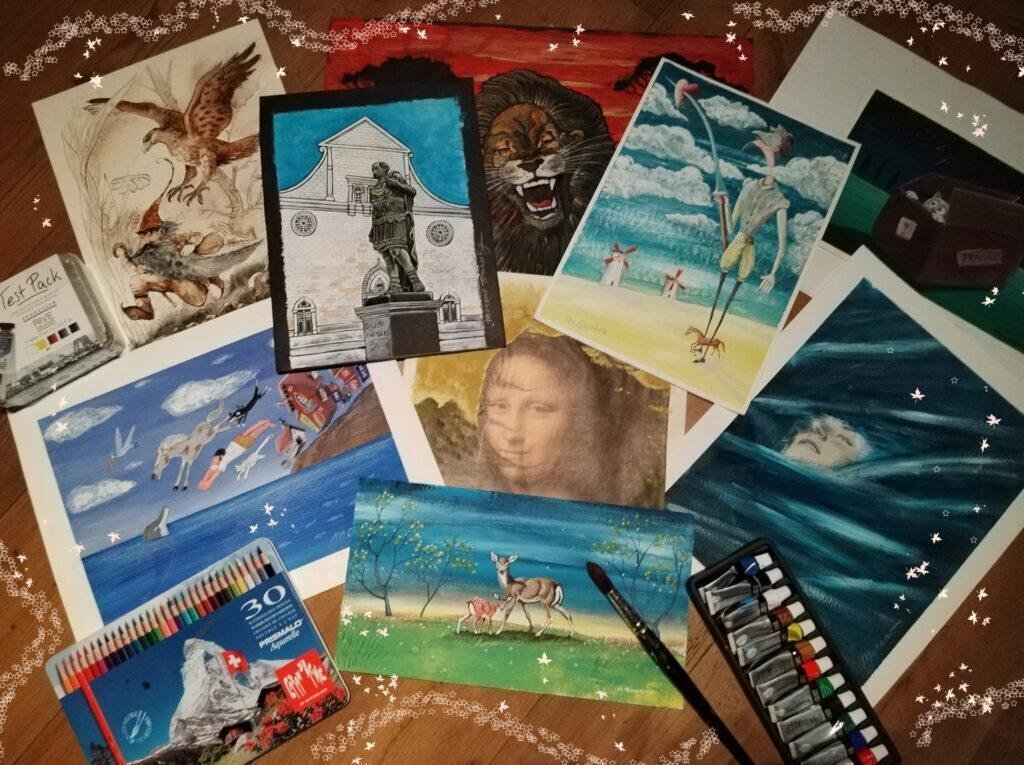 Laboratorio di pittura e illustrazione con l’artista Moreno Tomasetig