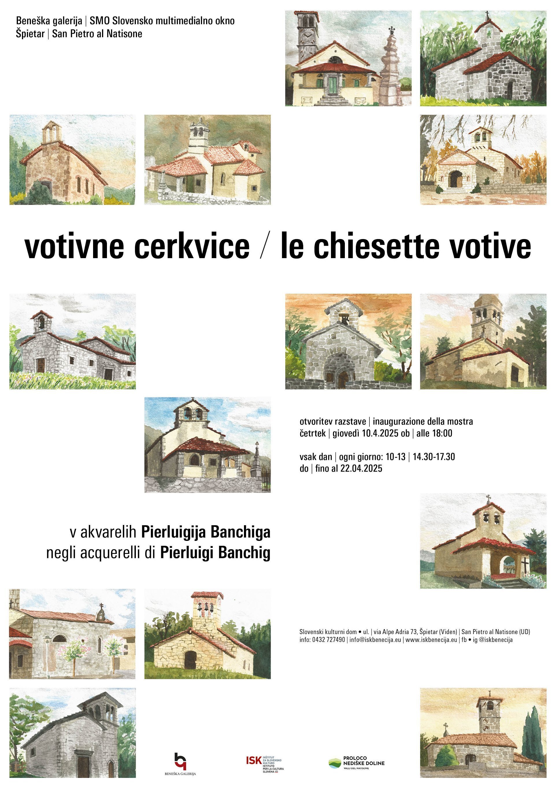 Votive Churches in the Watercolours of Pierluigi Banchig