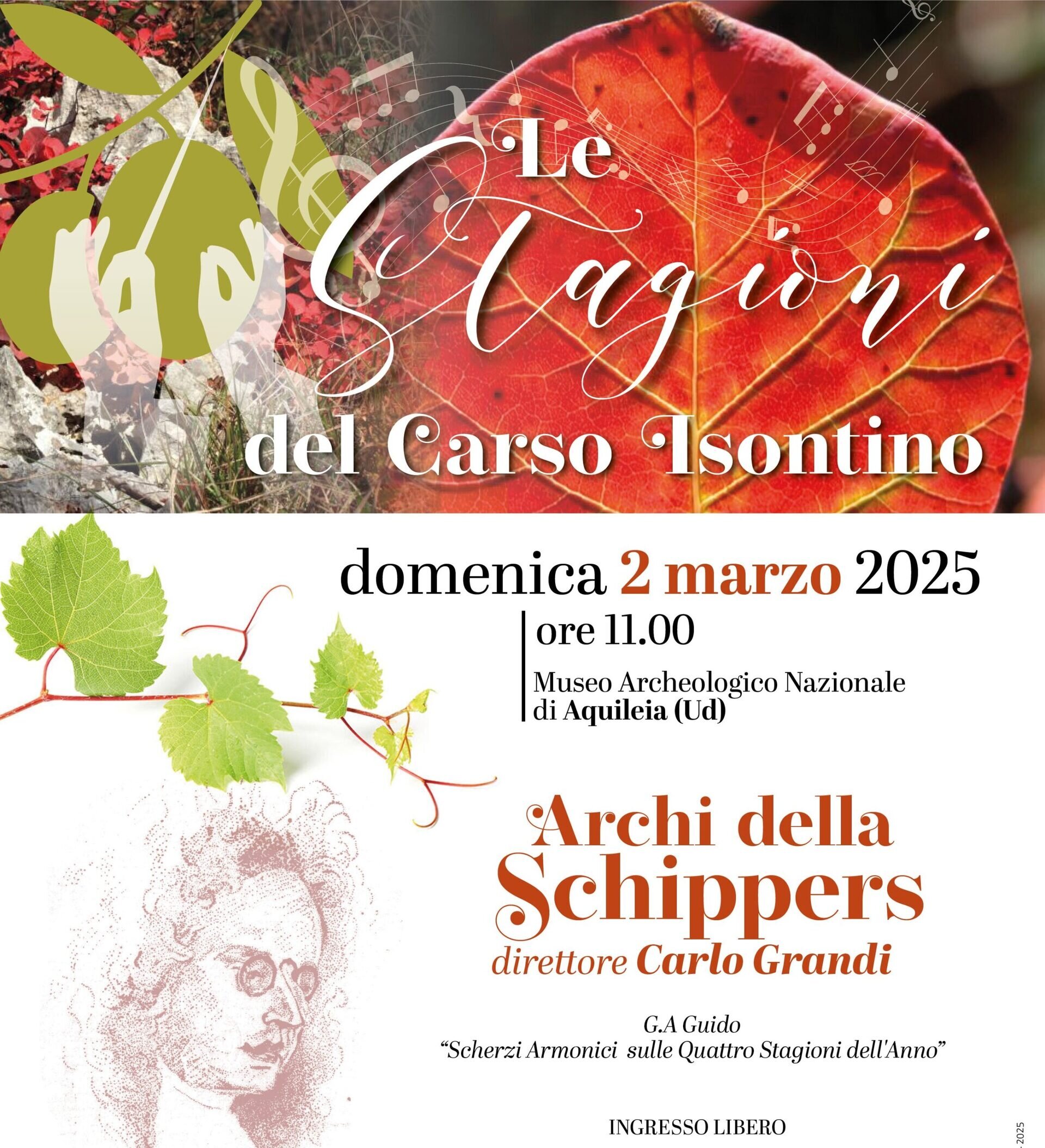Le Stagioni del Carso Isontino – Concerto “Gli Archi della Schippers” Le Stagioni del Carso Isontino – Concerto “Gli Archi della Schippers”