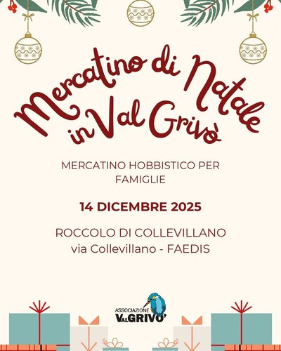 Mercatino di Natale in Val Grivò