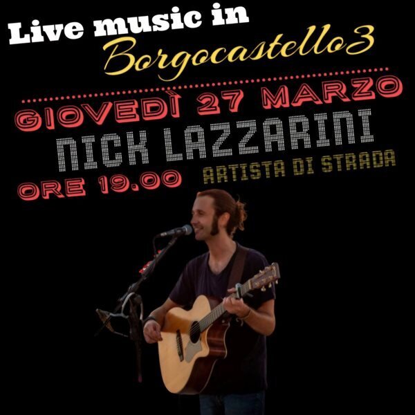Nicolò Lazzarini - live concert Nicolò Lazzarini - live concert