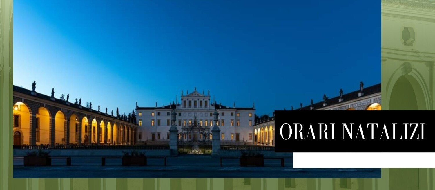 Christmas timetable _ Villa Manin Christmas timetable _ Villa Manin