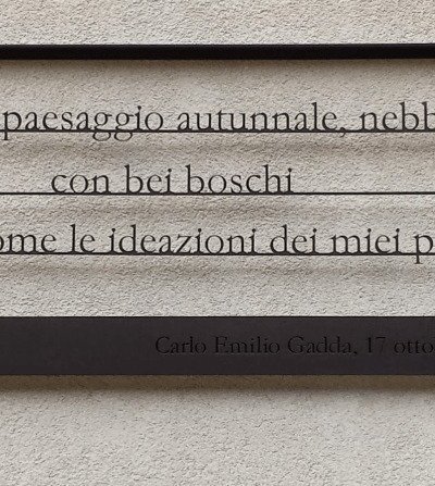 In the footsteps of Carlo Emilio Gadda