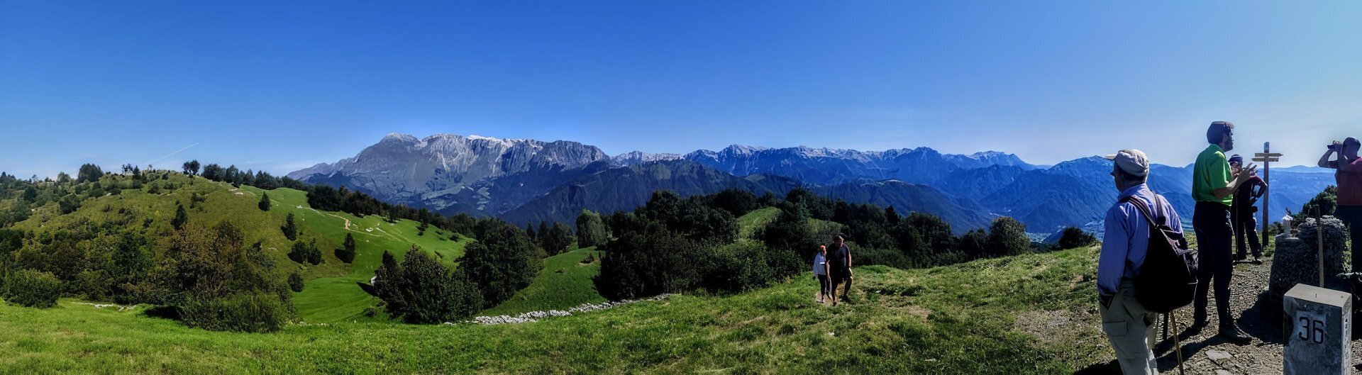 Walk along the Kolovrat mountain range