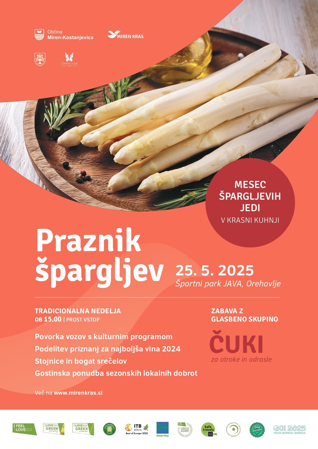 PRAZNIK ŠPARGLJEV 2025 PRAZNIK ŠPARGLJEV 2025