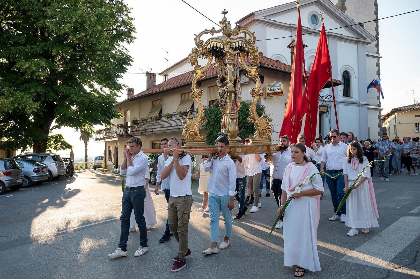 Praznovanje Marijinega Vnebovzetja - Rožnca