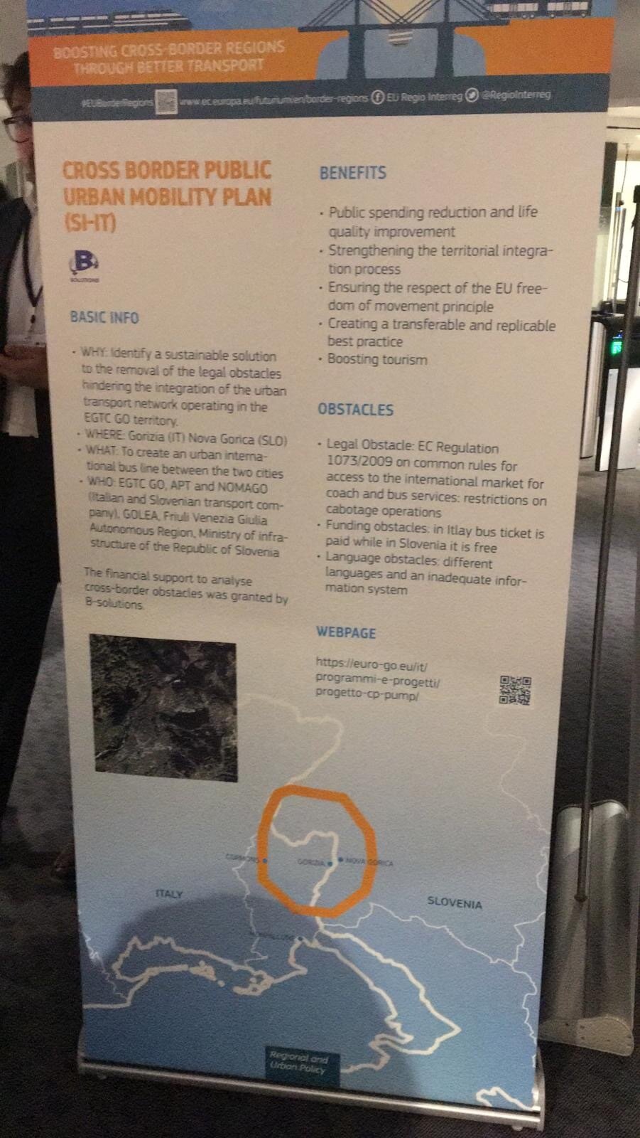 Projekt CB PUMP predstavljen na konferenci "Boosting Cross-Border Regions Through Better Transport!"