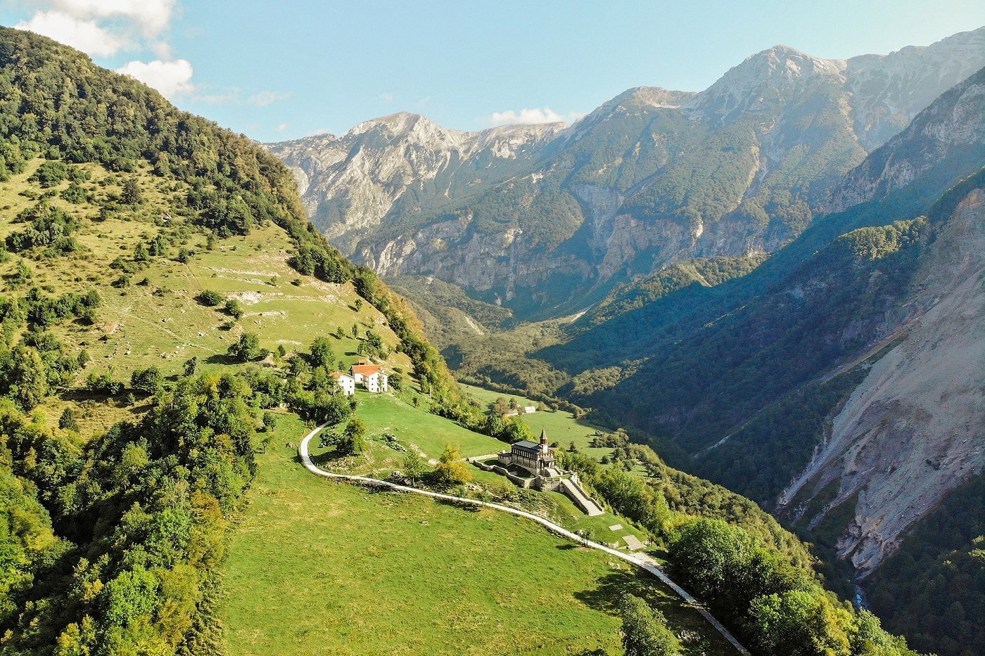 Tolminka Valley and the Church of the Holy Spirit in Javorca – for Everyone