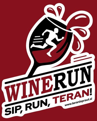 Wine Run Teran - Sip, Run, Teran