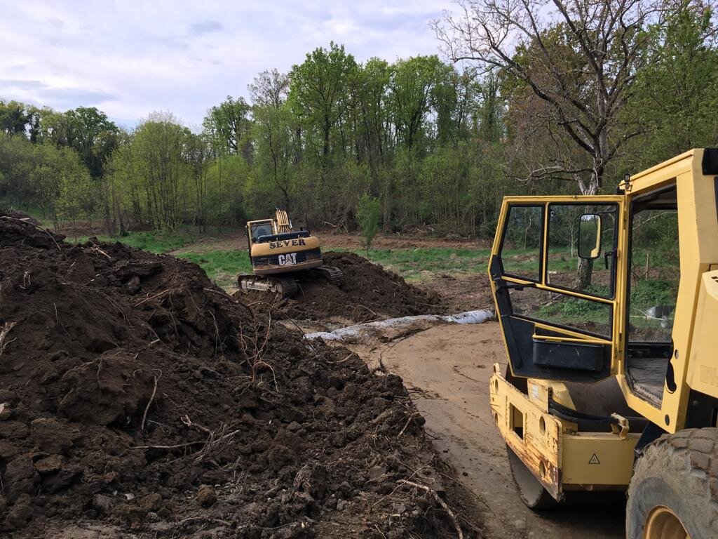 Works started at the future recreation area in Vrtojba.