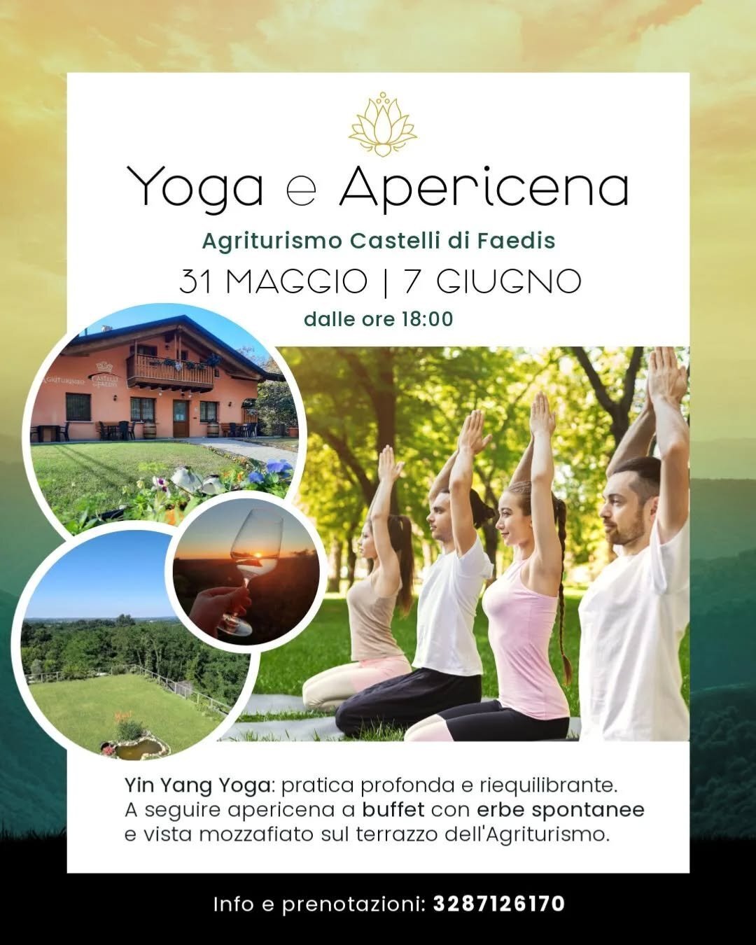 Yoga e Apericena Yoga e Apericena