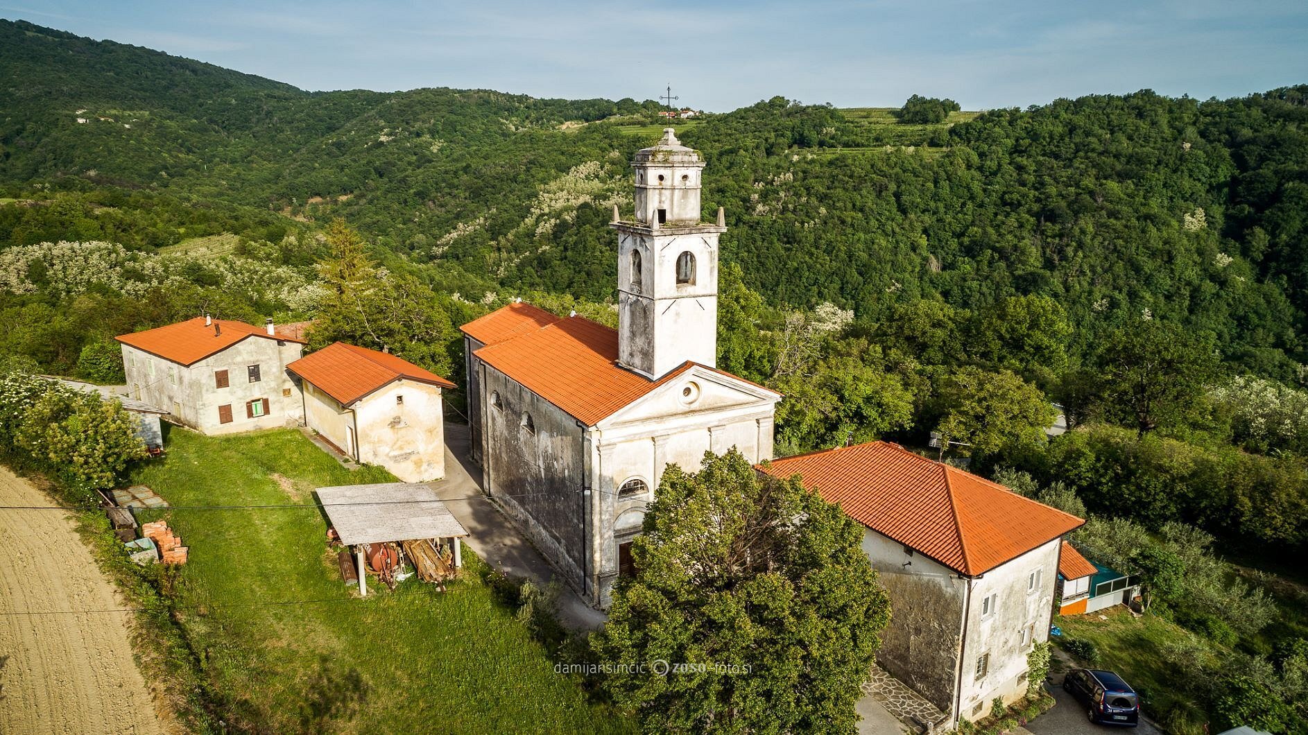 Župnijska cerkev sv. Jurija, Kožbana Župnijska cerkev sv. Jurija, Kožbana