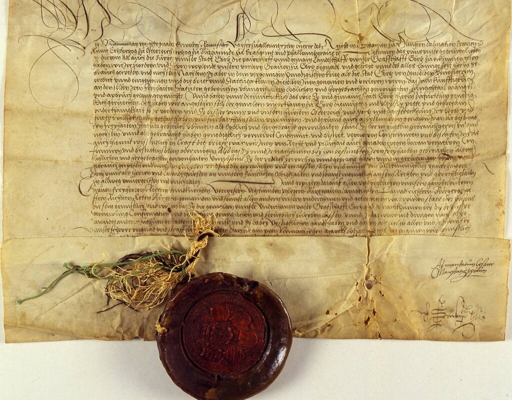 Media Files Erpac Archiviostoricogorizia Attachment Contea Di Gorizia. Conferma Sovrana Degli Antichi Privilegi 1518  Erpac   Musei E Archivi Storici.jpg.1800x1350 Q85 Crop