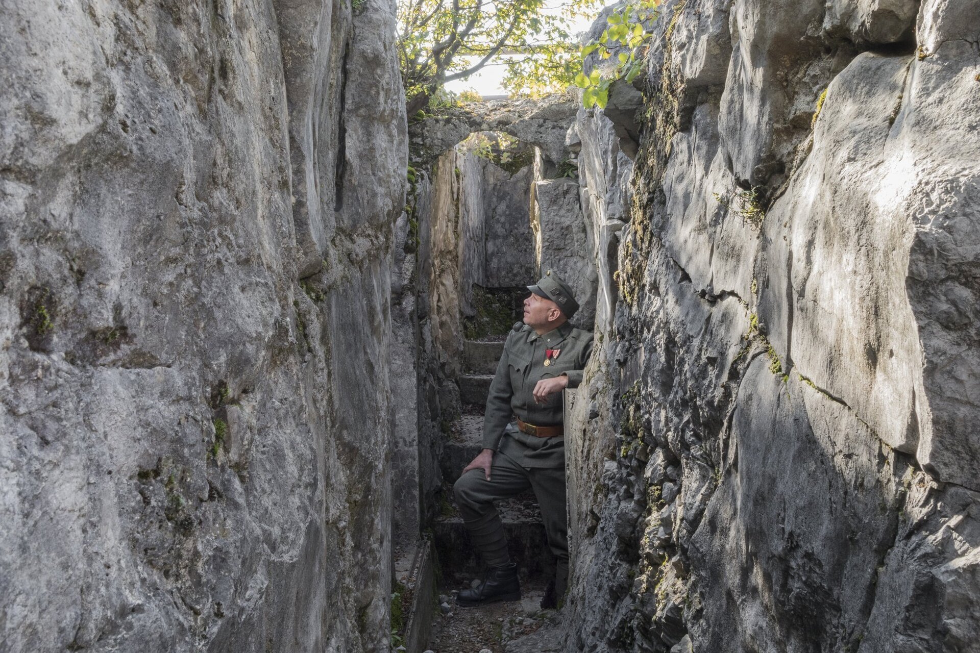 Retracing the footsteps of a WW1 soldier