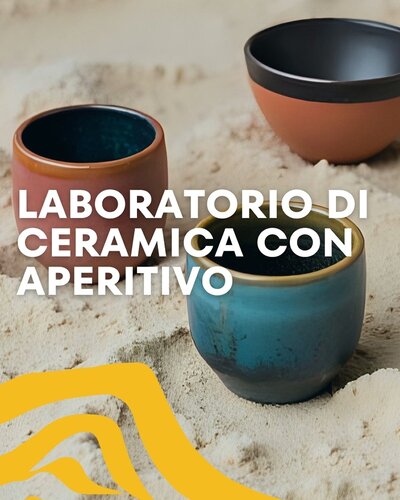 Ceramics workshop with aperitif